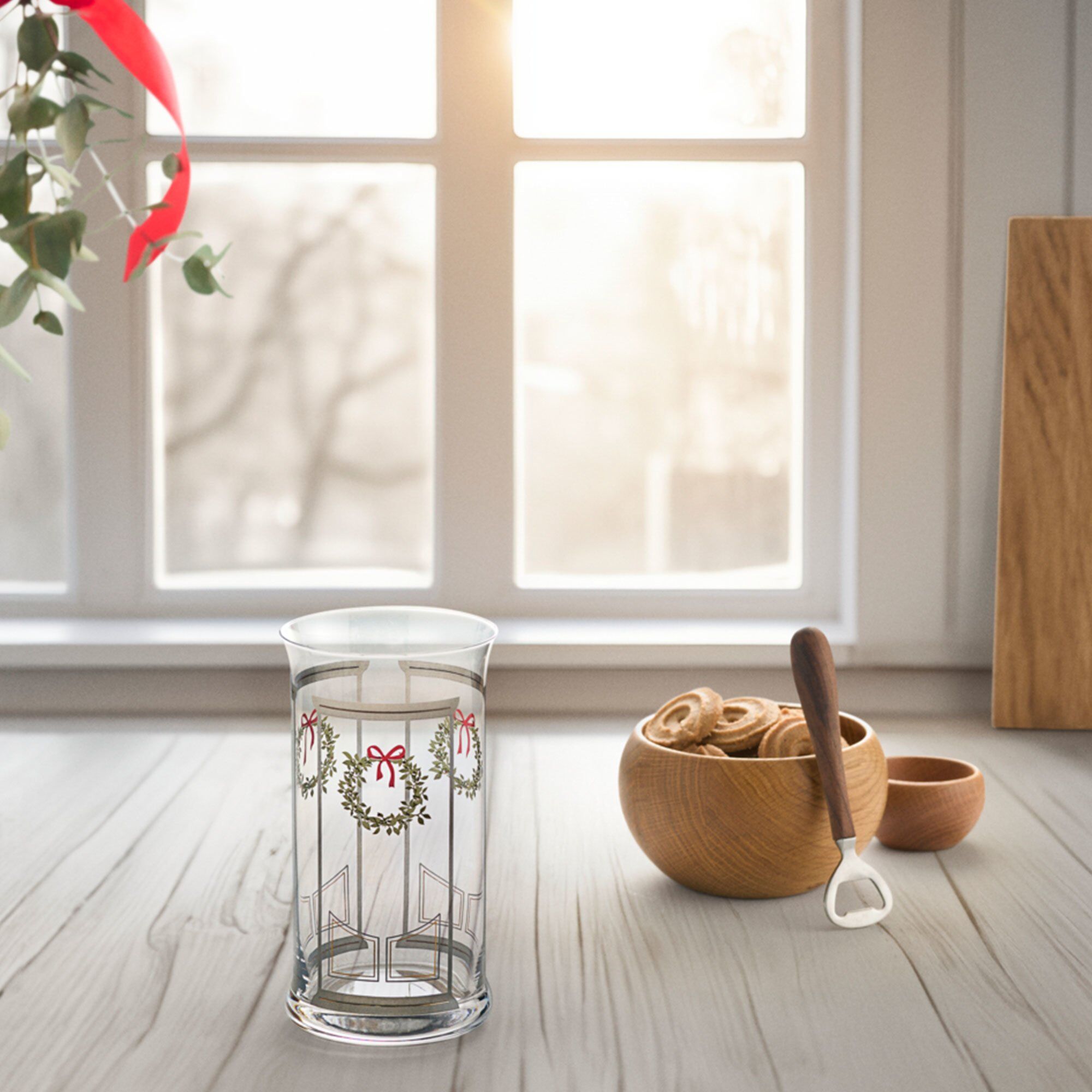 Alternativ bild 1 för Holmegaard Christmas ölglas 2024