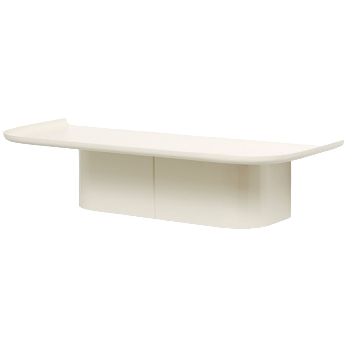 HAY Korpus hylde medium 4 kroge, creme