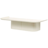 HAY Korpus hylde medium 4 kroge, creme