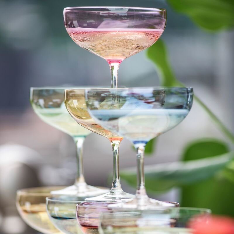 Happy cocktaillasi 28 cl, sininen