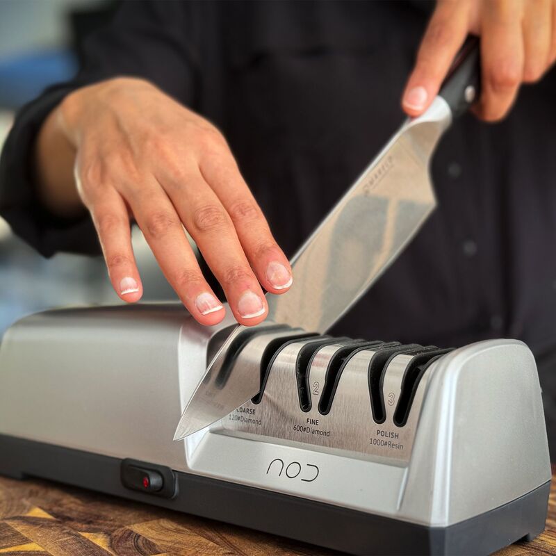 Elektrisk knivslip europeisk