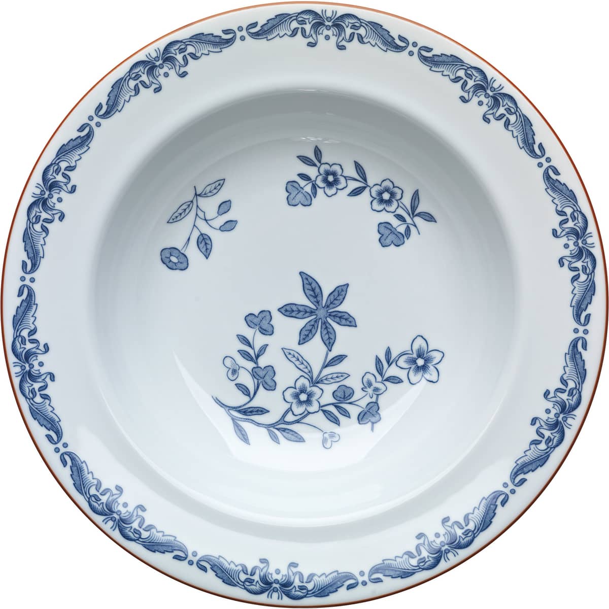 Ostindia Tallerken Dyb 24 cm.