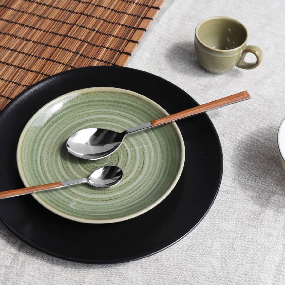 Sushi Queen bestickset 24 delar, mahogny