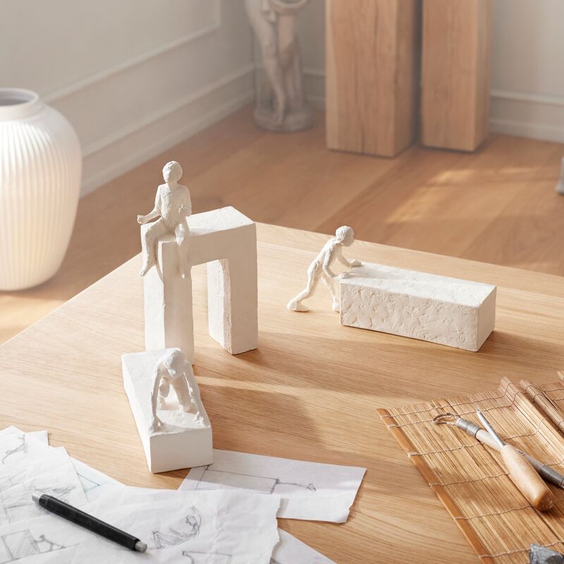 Astro Vædder stjernetegnsfigur, hvid