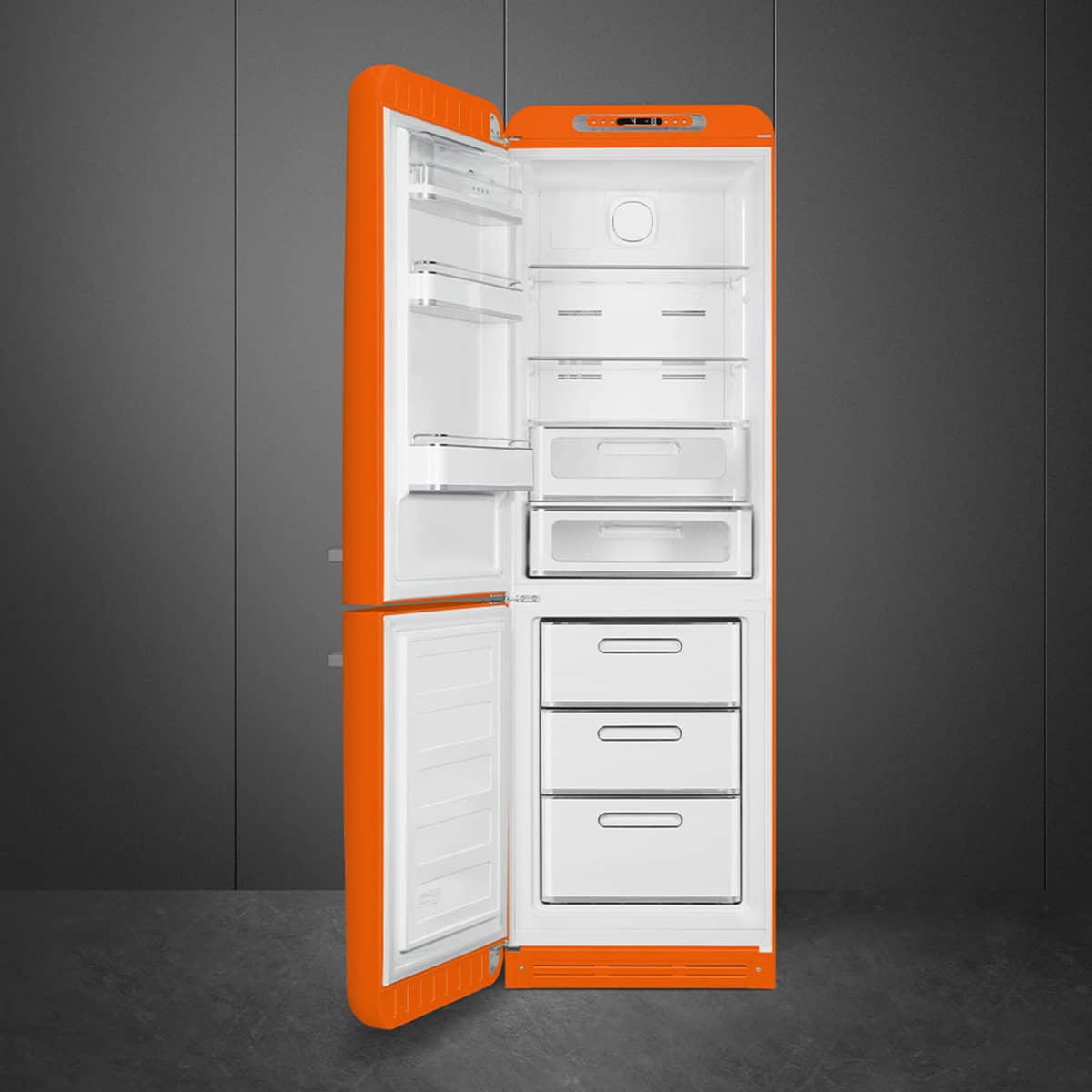 FAB32LOR5 Kylskåp/frys orange