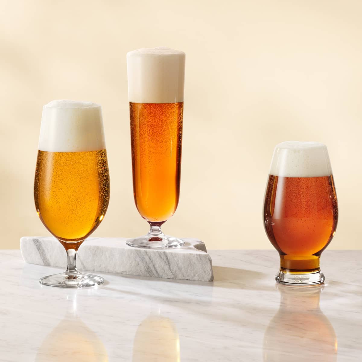 Beer Lager ølglass 60 cl, 4 stk