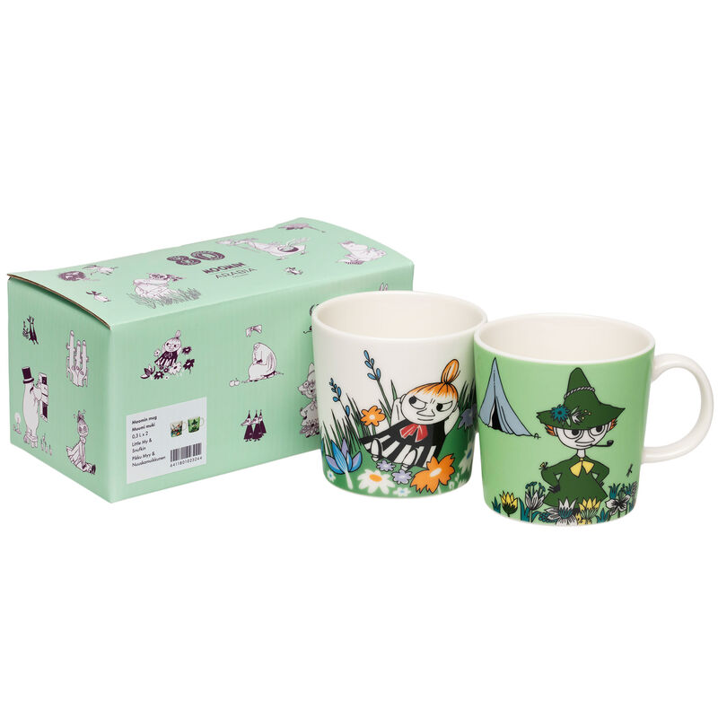 Mummi Lille My & Snusmumrikken kopp 2-pakning, 0,3 liter