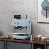 EGF03 Manuel espressomaskine, pastelblå
