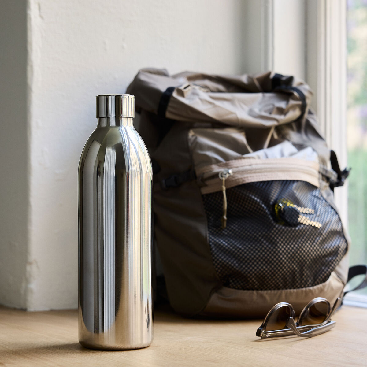 Aarke To-Go flaska Carbonator 3 large, rostfritt stål