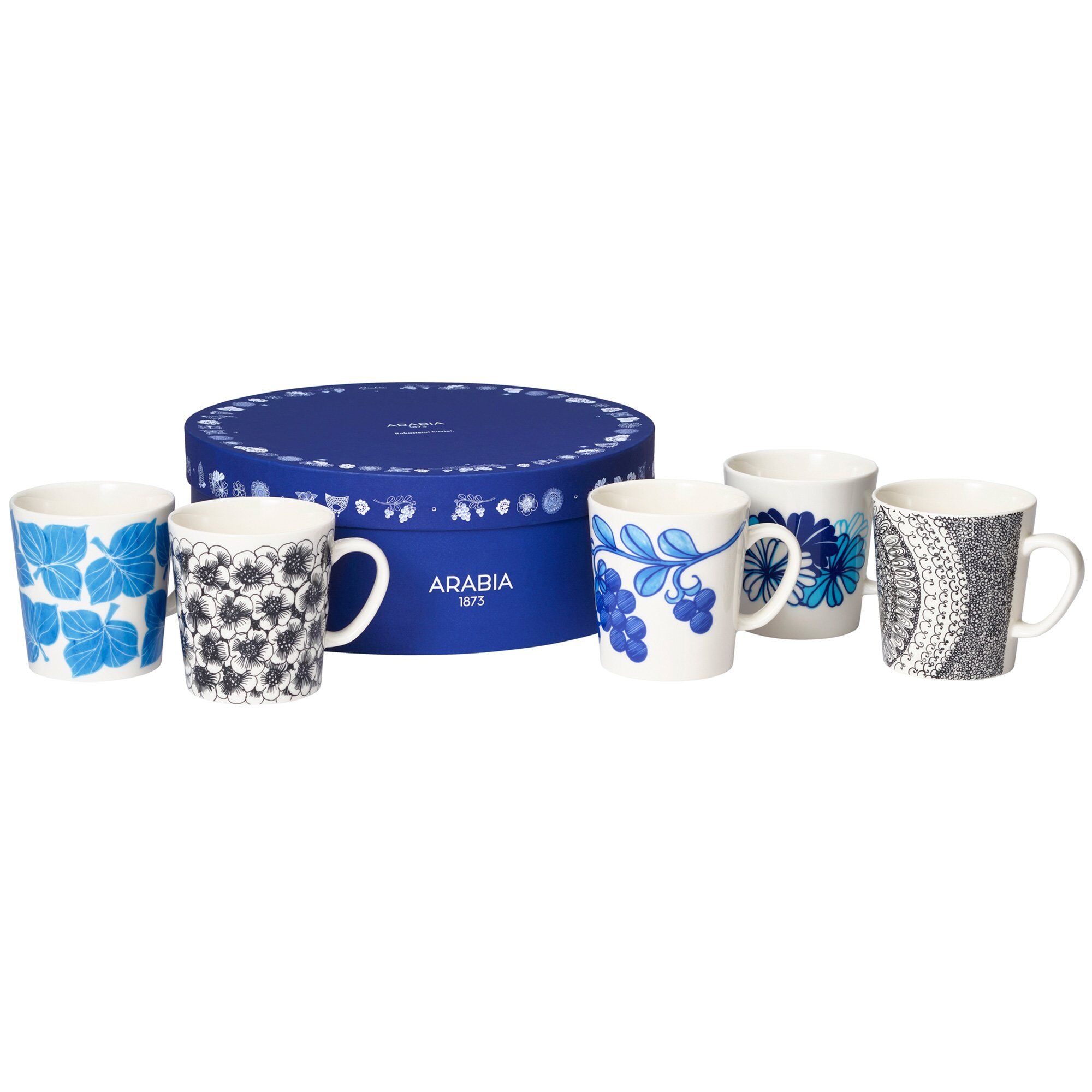 Mix set mugg 0,3 liter, 5 st.