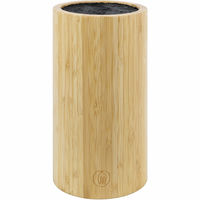 Knivblok Bambustræ, diameter 13 cm