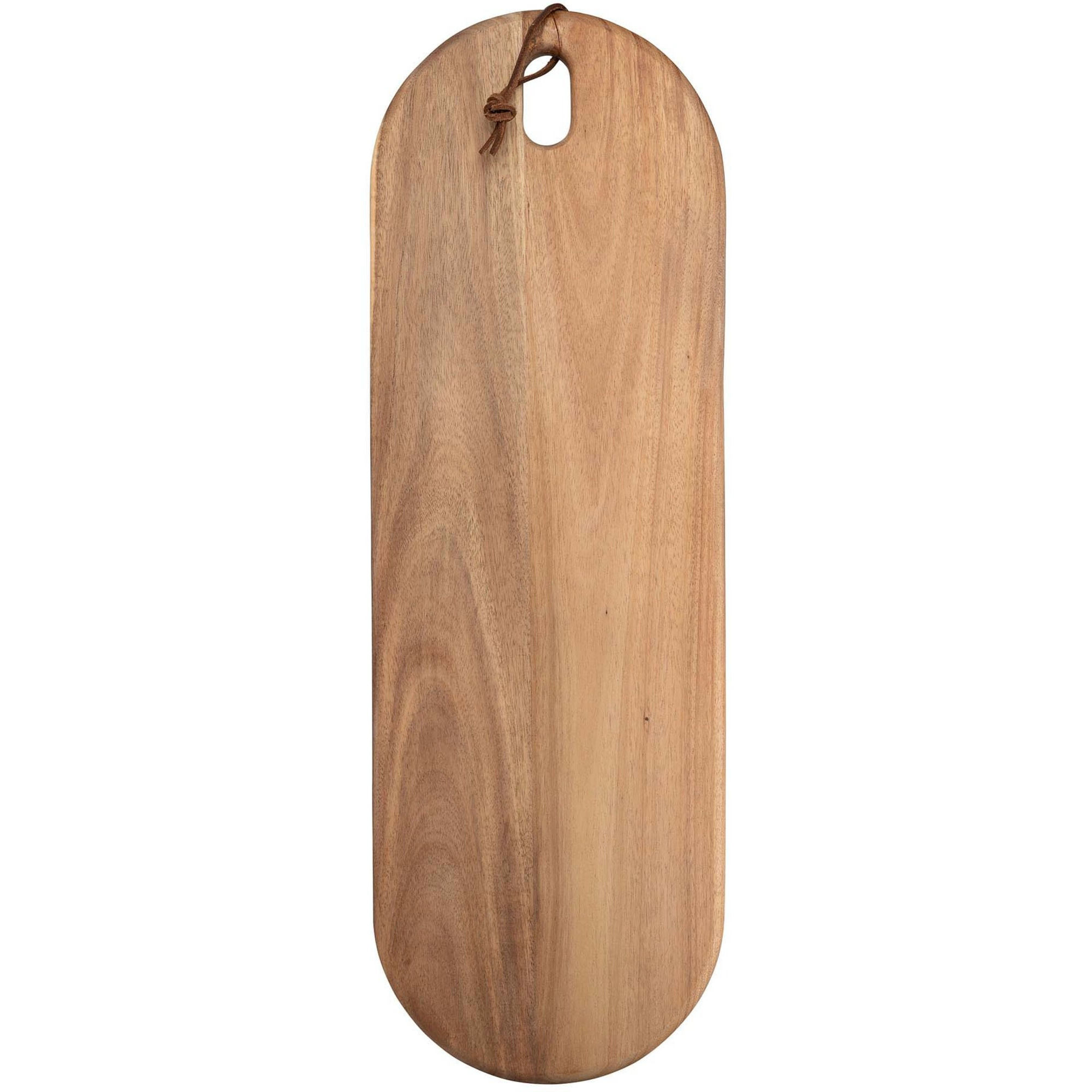 Sonja Skjærebrett oval Akaciatre L54 cm bredd 18 cm