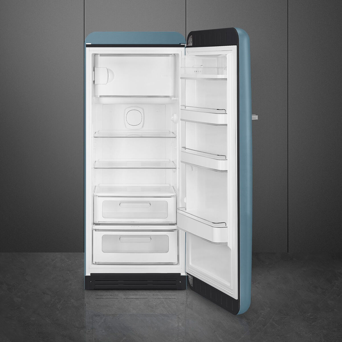 Smeg FAB28RDSB6 Jääkaappi Pakastinosalla 153cm Oikeanpuoleinen Storm Blue