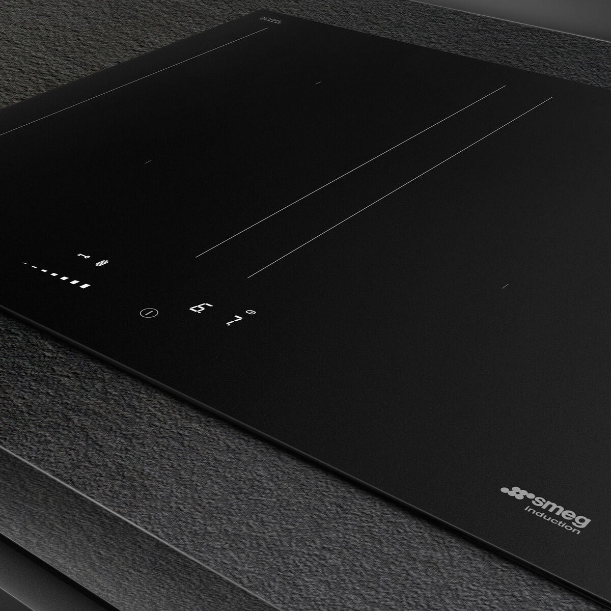 SIM3644N induktionskogeplade 60 cm med EVO Slider, 4 zoner