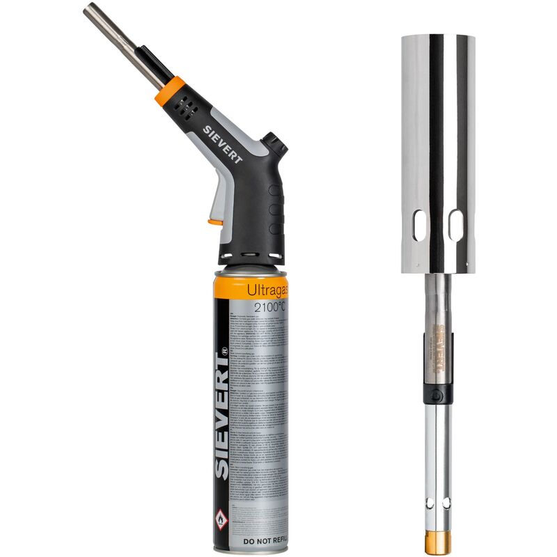 Powerjet gassbrenner med ultragass & varmluftsbrenner