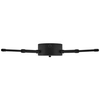 Globen Lighting loftudtag med 3 arme, sort