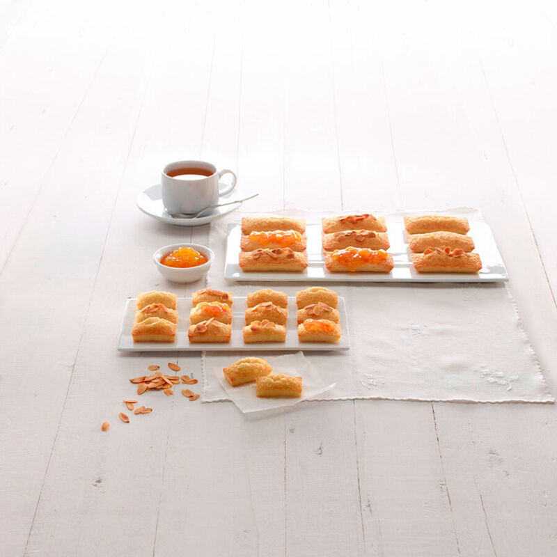 20 Mini Financier Svart Silikon