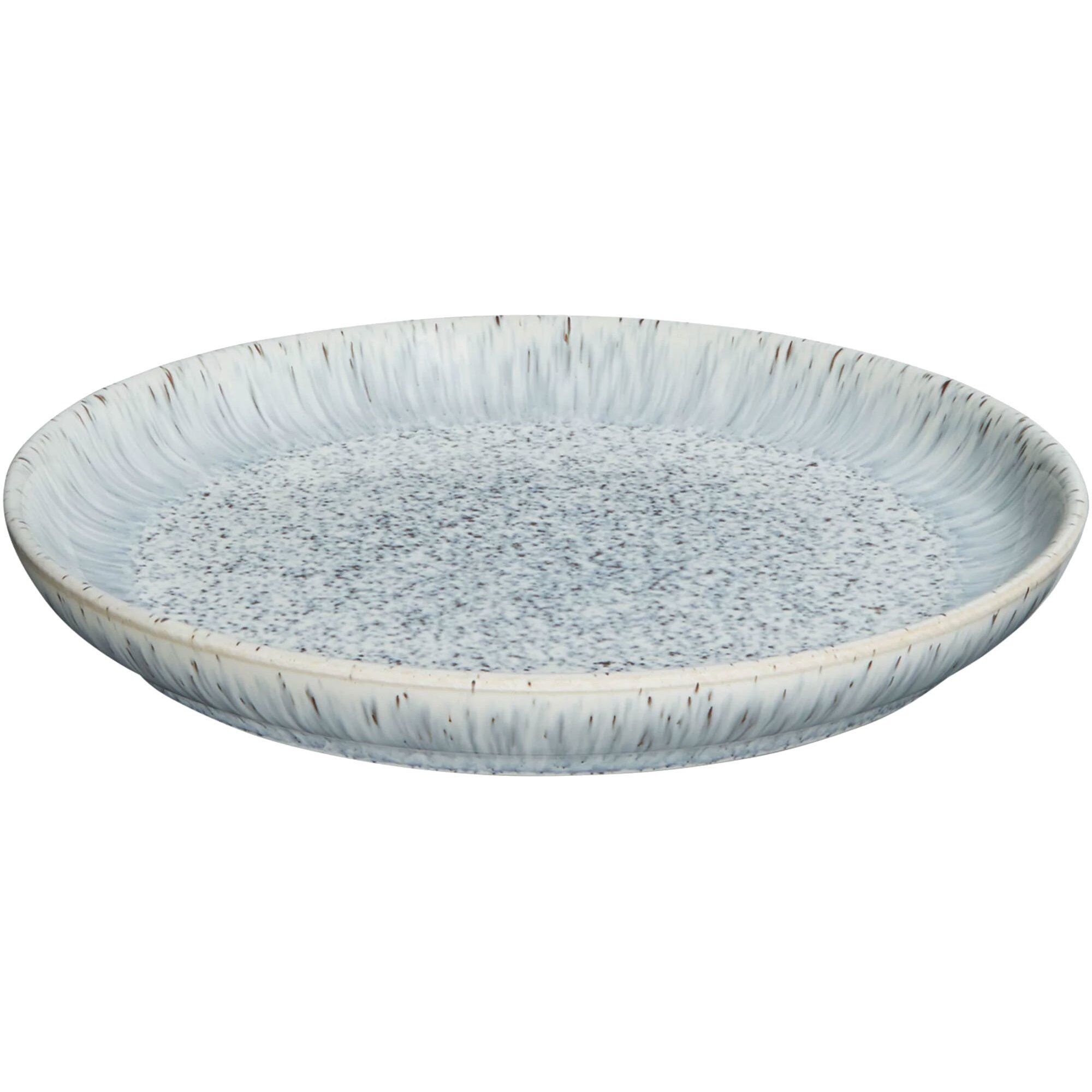 Denby - Halo Speckle Coupe tallerken 21 cm