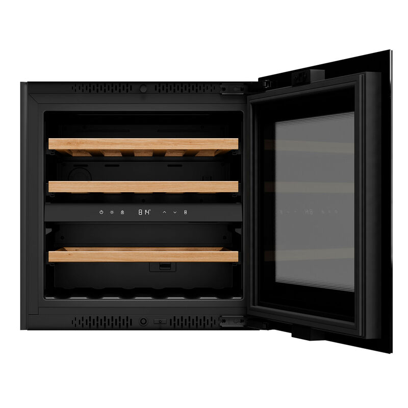 Modern Series integrert vinskap, svart