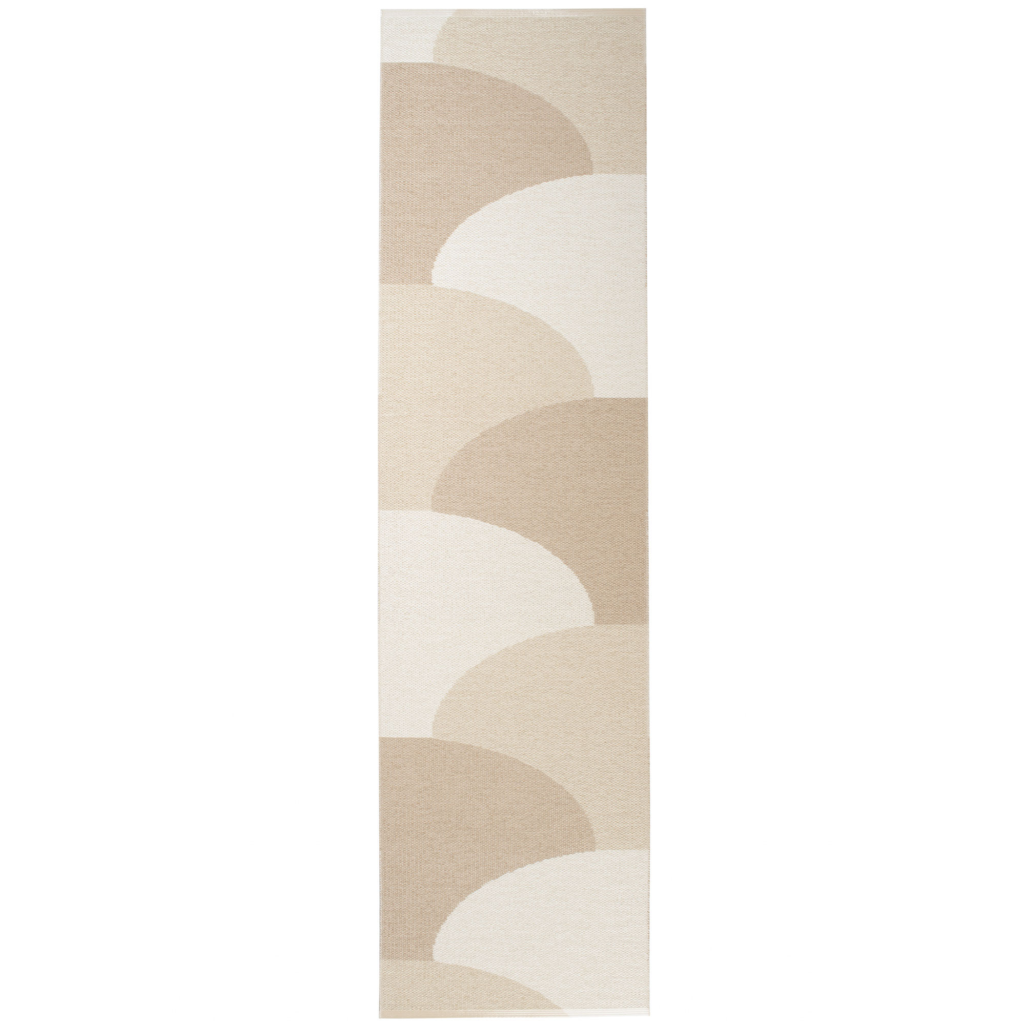 Pappelina Hill Tæppe 70×270 cm, beige/creme/vanilla