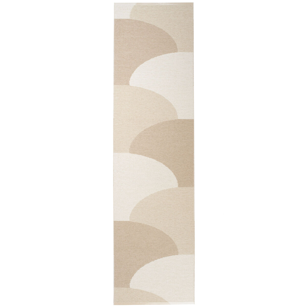 Pappelina Hill matta 70 × 270 cm, vanilla/beige/cream