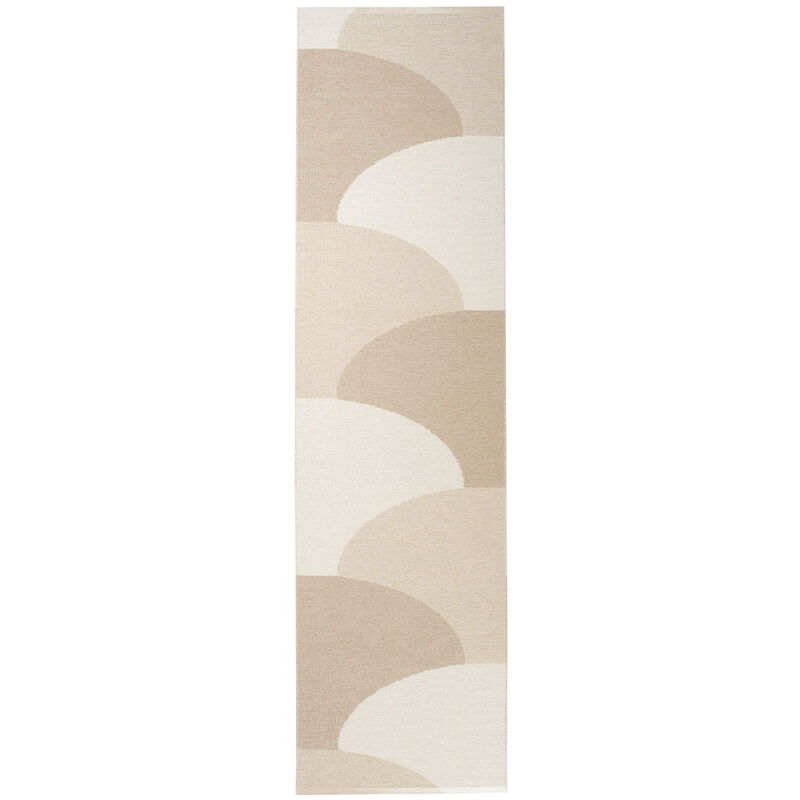 Pappelina Hill teppe 70 × 270 cm, vanilla/beige/cream
