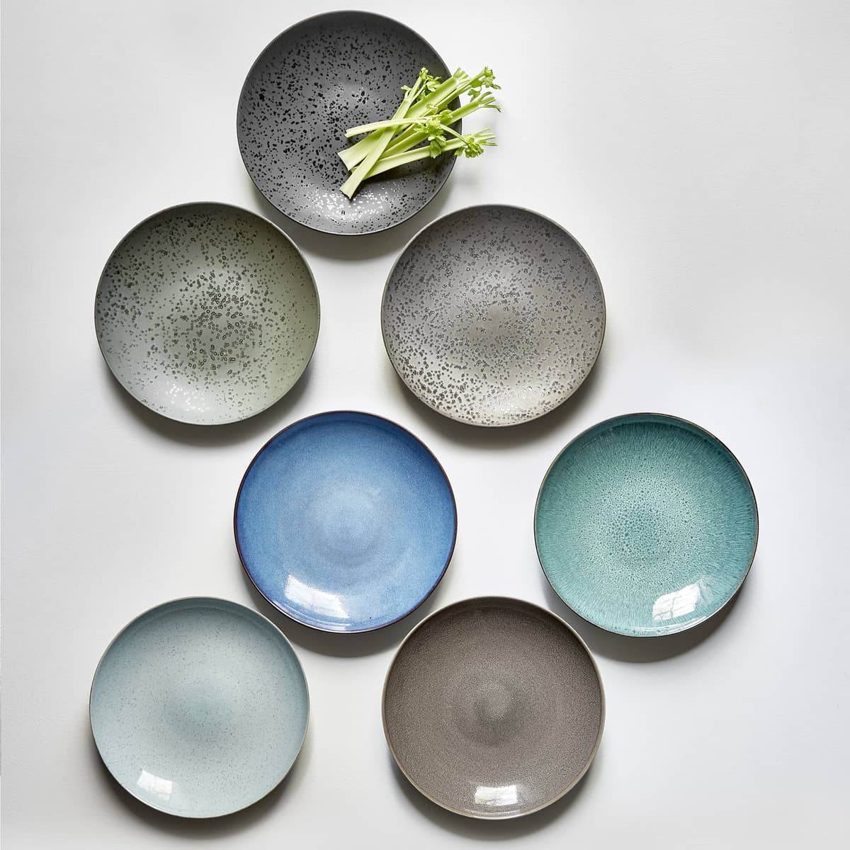 Fad, Ø40 cm - sort/grøn