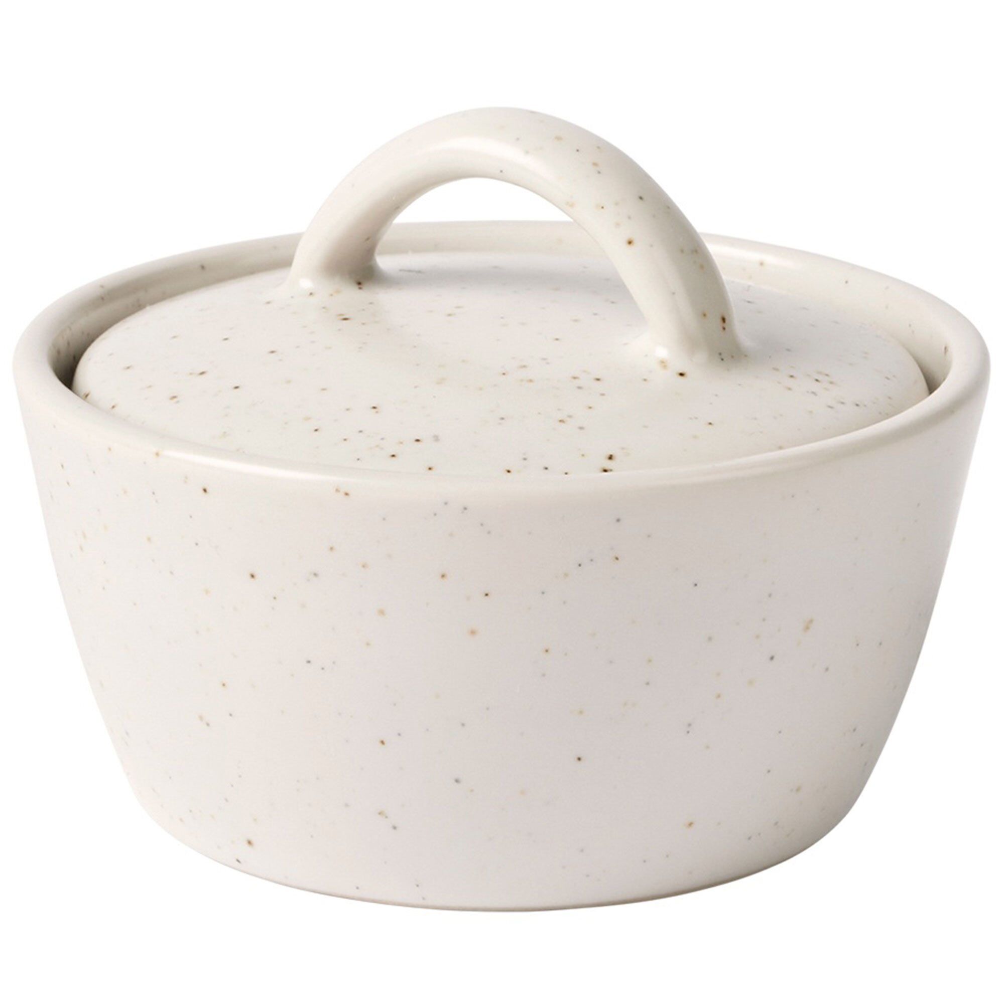 Broste Copenhagen Nordic Vanilla skål med lokk Ø8 cm