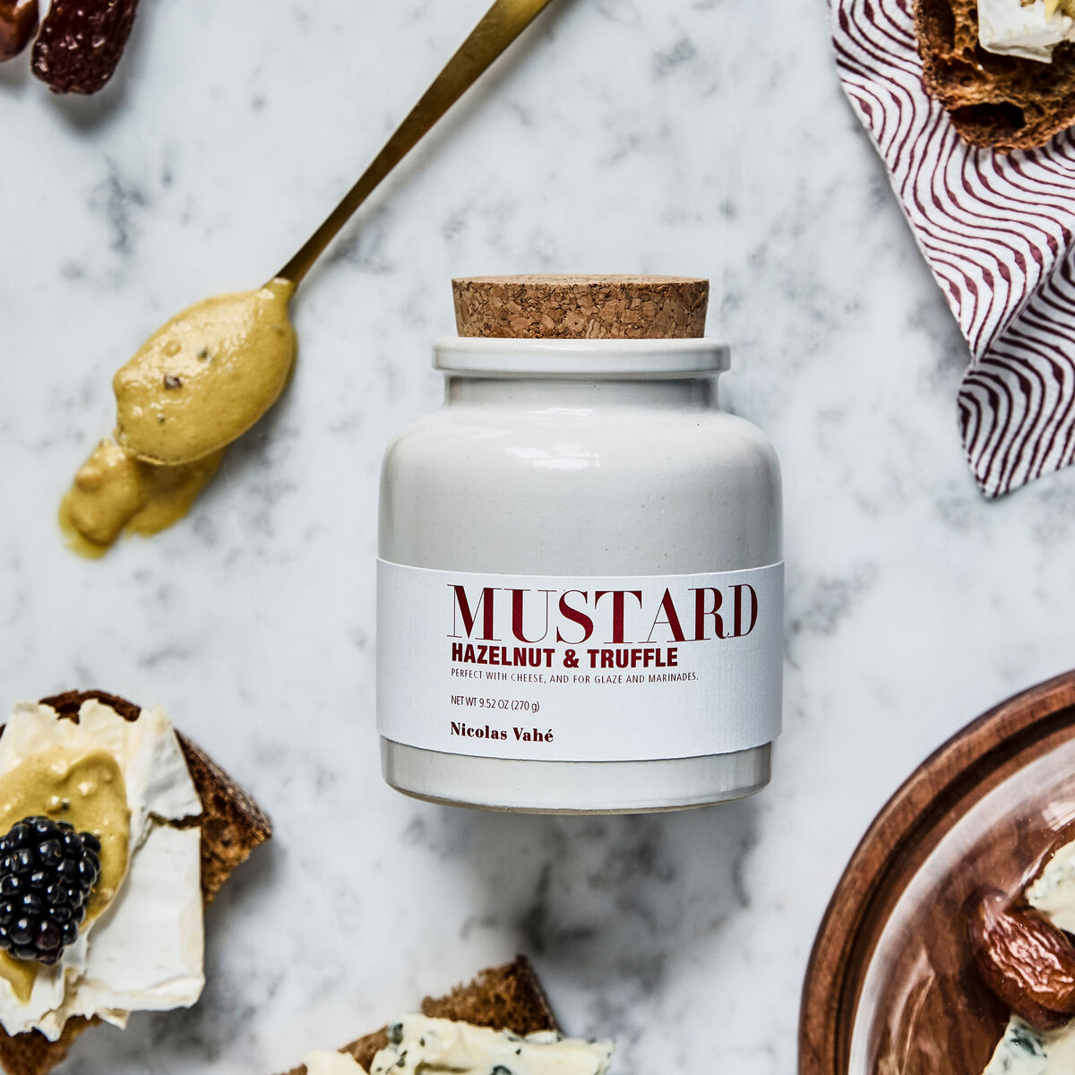 Nicolas Vahé Christmas Mustard Hazelnut & Truffle