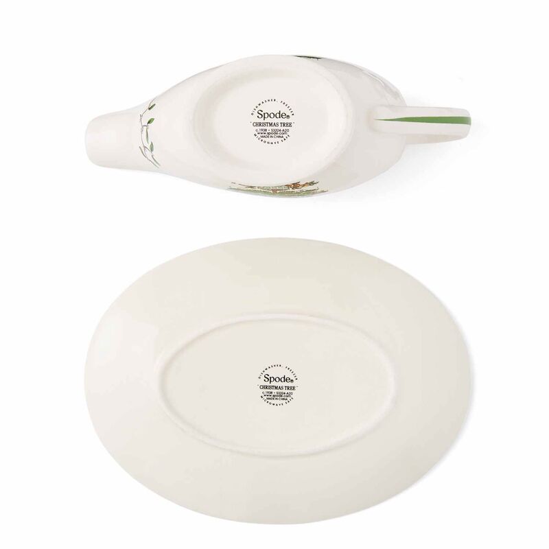 Christmas Tree sausekanne med fat 31 cl