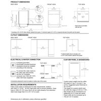 Modern Series integrert oppvaskmaskin med Sliding Door, 60 cm XXL