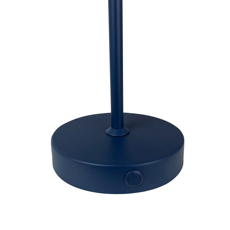 Dyberg Larsen Stockholm LED-bordslampa, indigo blue