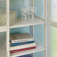 Hübsch Clink valkoviinilasi, kirkas