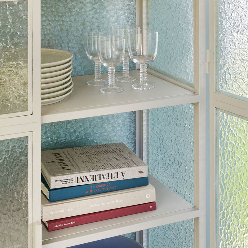 Hübsch Clink vitvinsglas, klar