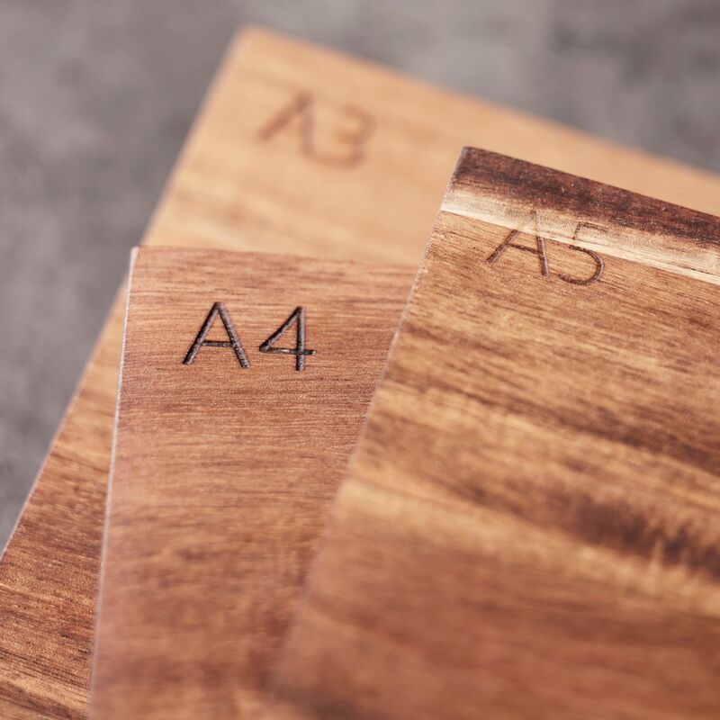 skärbräda, 42x29,7x3 cm