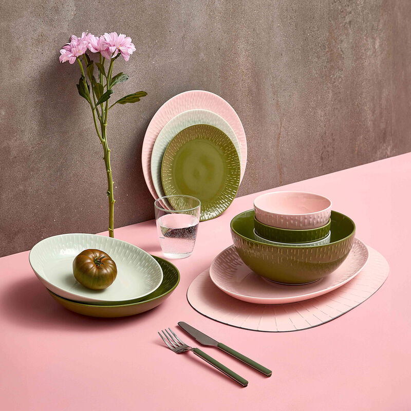 Confetti skål 14 cm, candyfloss