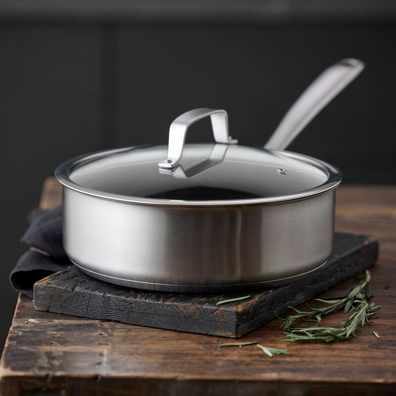 Roya traktørpande 24 cm, rustfrit stål