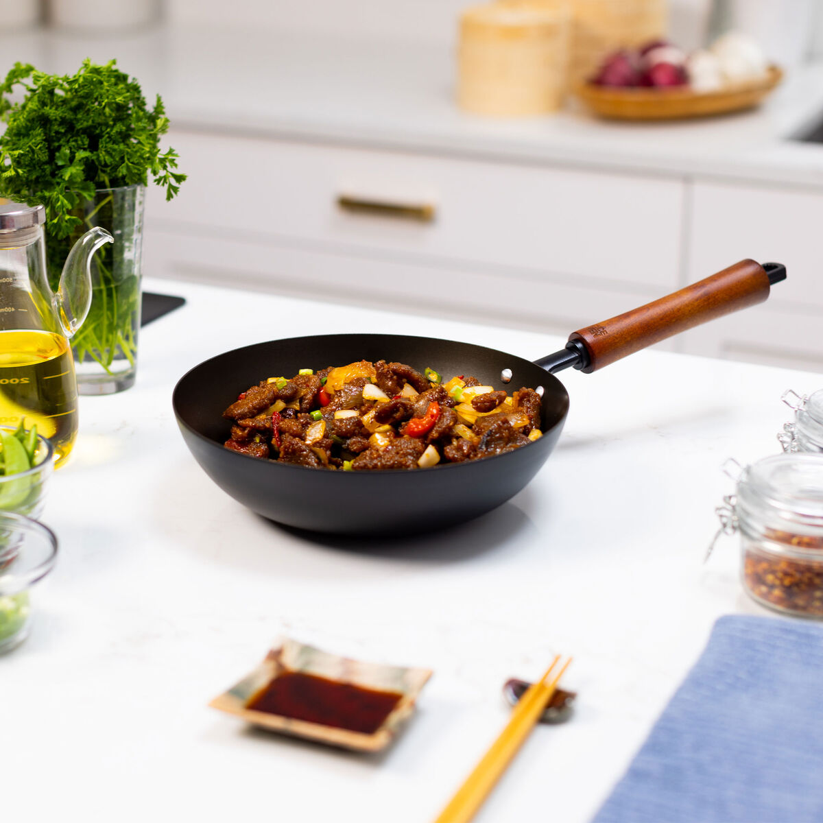 Classic Stir Fry pande 24 cm, kulstål