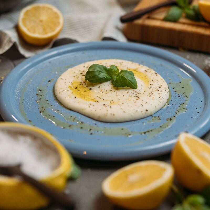 Porto tallrik, ljusblå