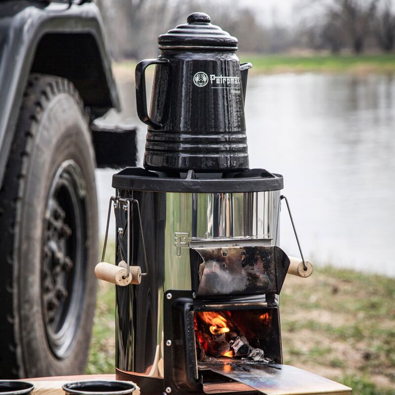 Perkolator 1,3 liter, svart