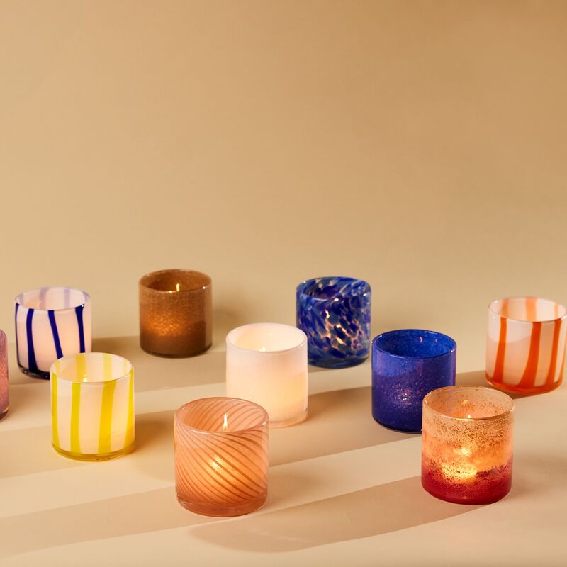 Calore fyrfadsstage extra small, blå