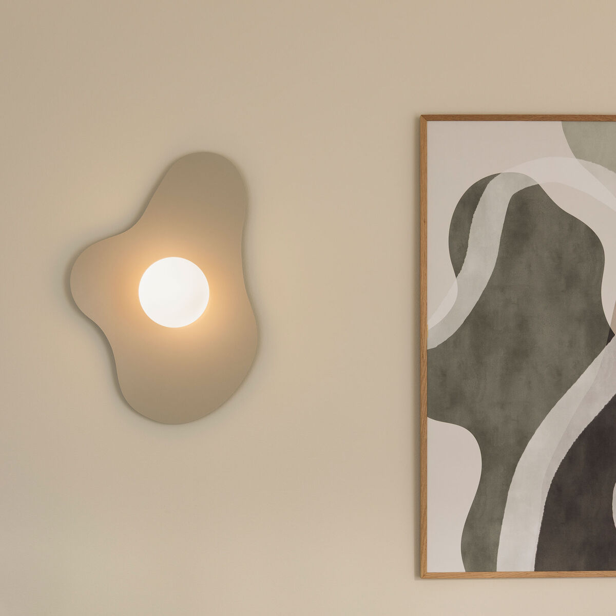 Globen Lighting Illusion kattovalaisin 60 cm, beige