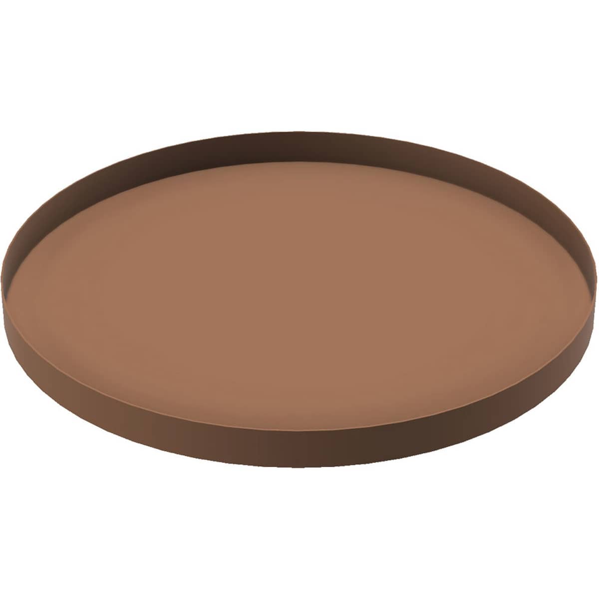 Rund bricka 30 cm, coconut