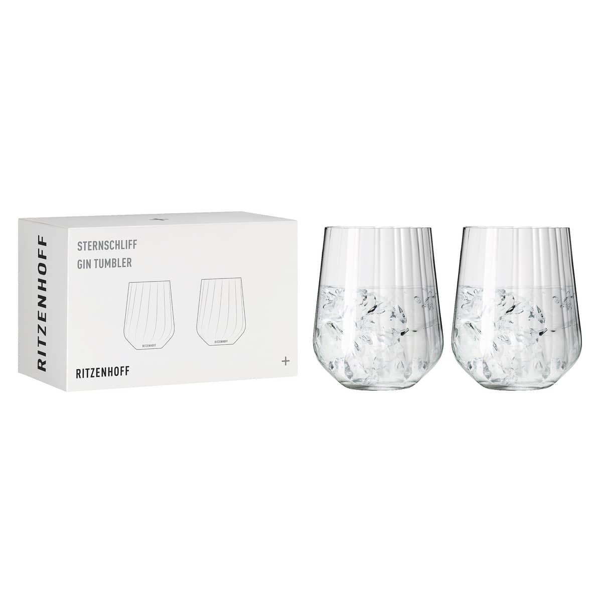 Sternschliff Gin & Tonic tumblerglass, 2-pack