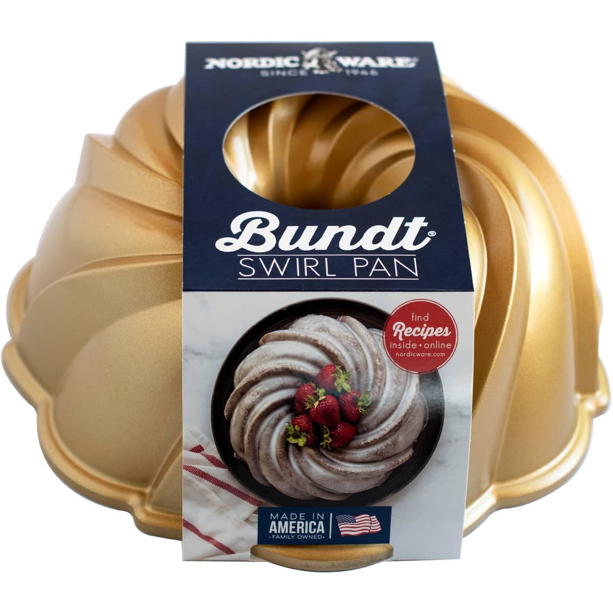 Swirl Bundt Kageform 2,4 liter
