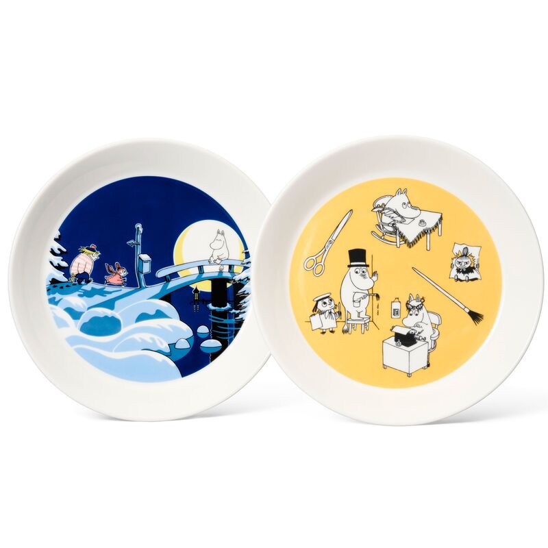 Muumilautanen, 19 cm, Toimisto & Talviyö, 2 kpl