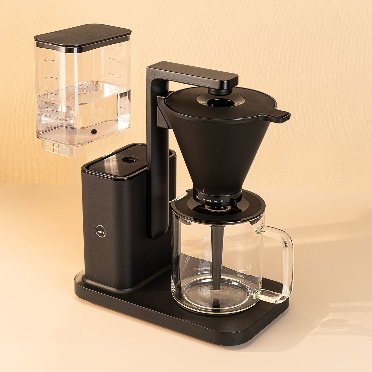 CM10B-M125 Zense kaffemaskine, sort