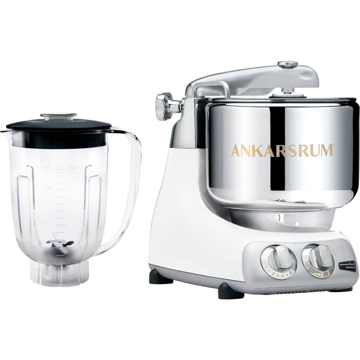 Assistent AKM 6230 røremaskine + blender, mineralhvid