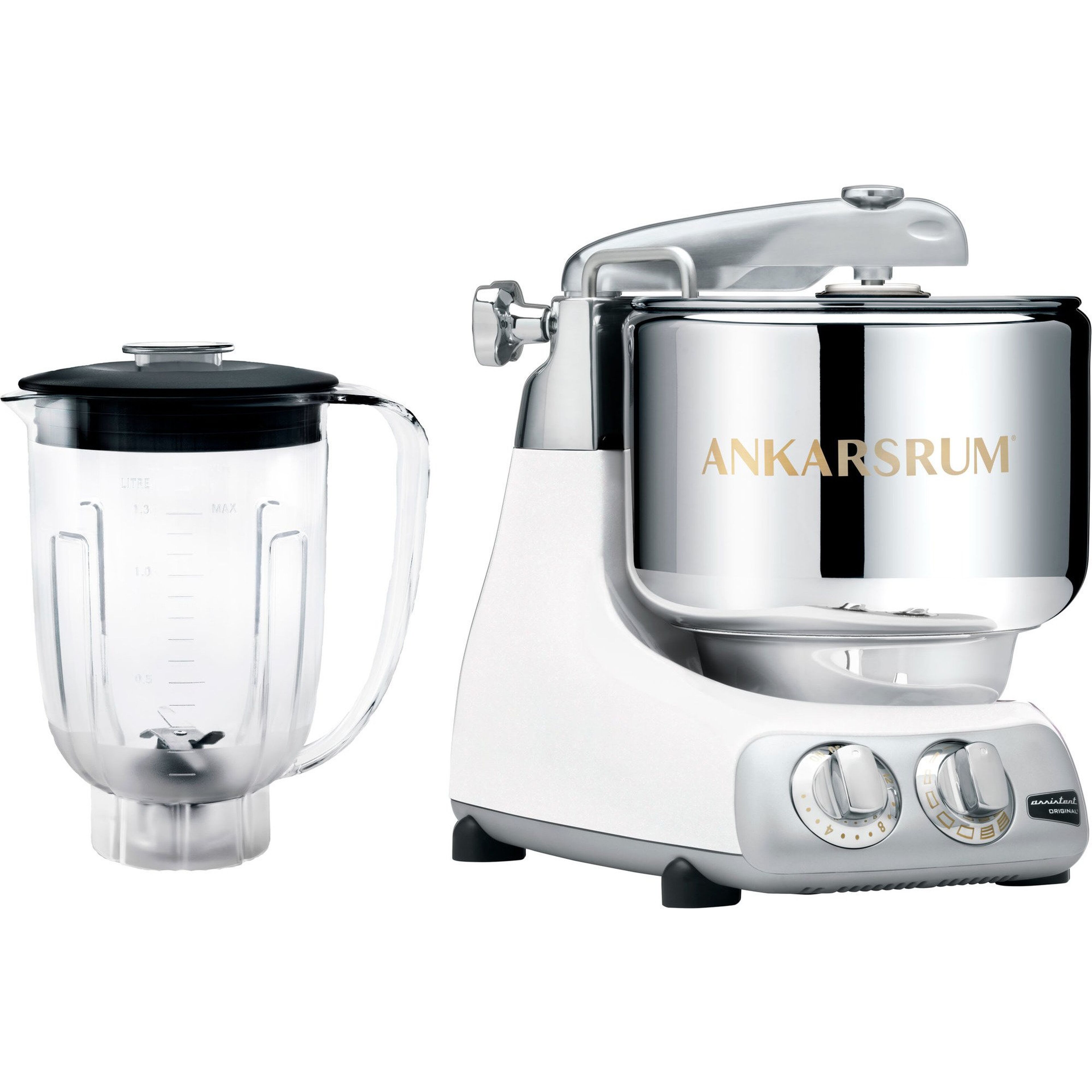 AKM 6230 köksmaskin + blender, Mineral White