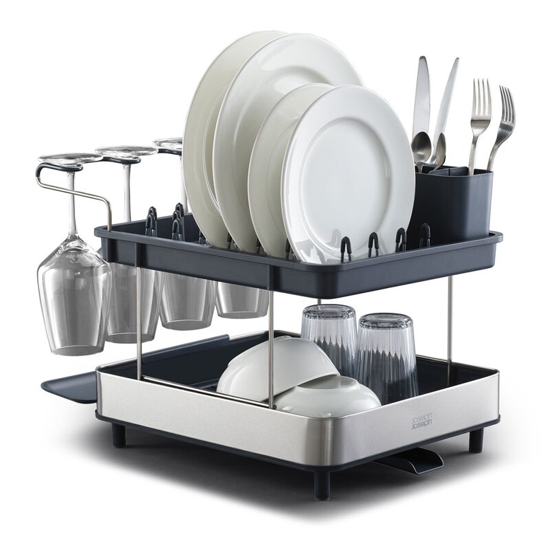 Excel Steel diskställ 2 lager, grå